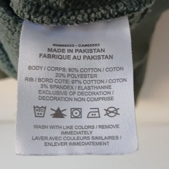 Nike Oversized Crop Sweatshirt Green Women's Large - Picture 5 of 7